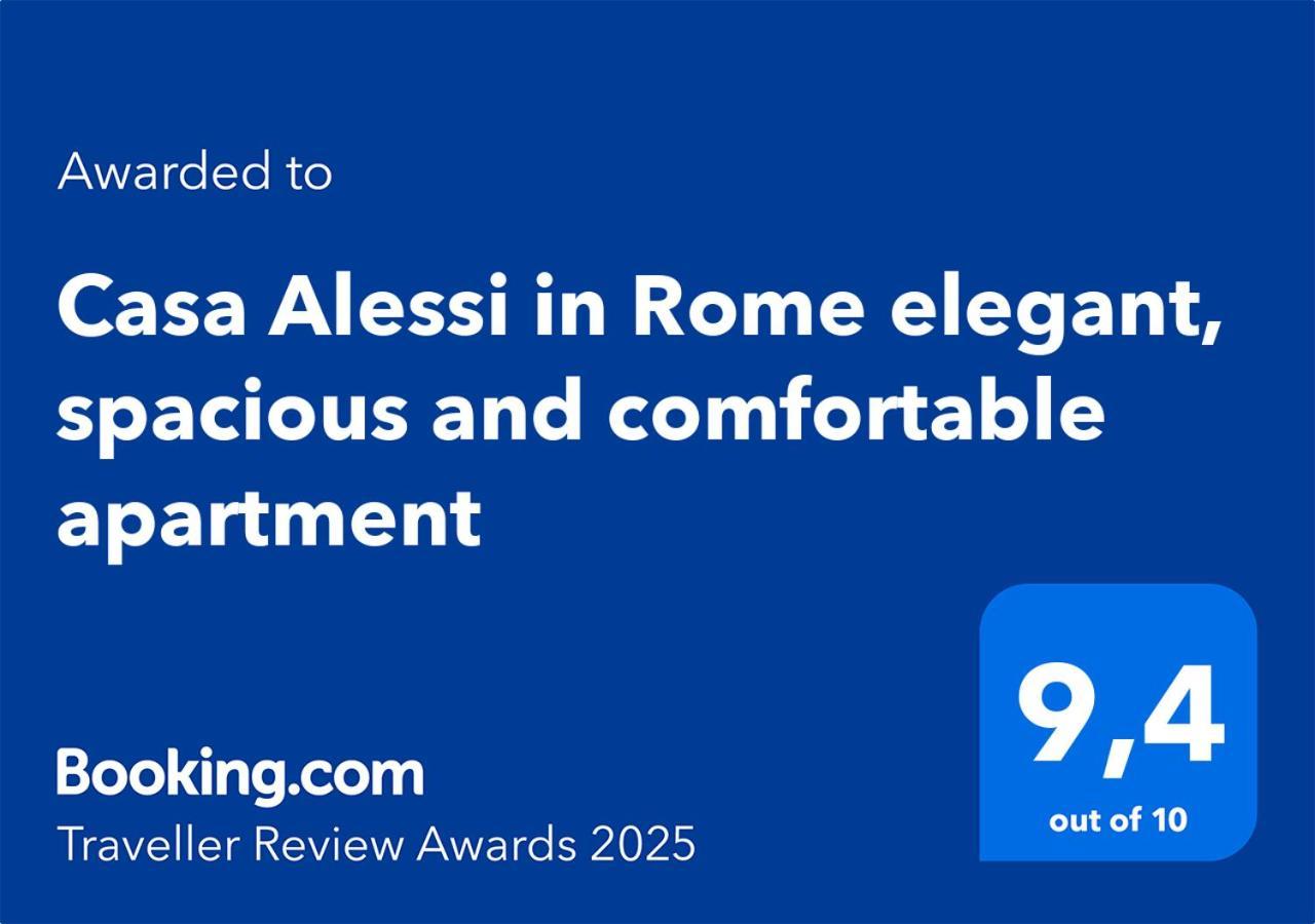 Casa Alessi In Rome Elegant, Spacious And Comfortable Apartment Extérieur photo